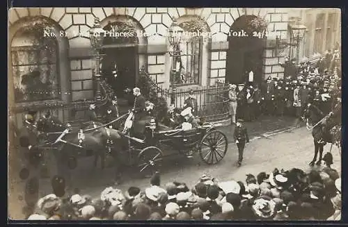 AK York, Visit of Princess Henry of Battenberg 24/10/06, 1906
