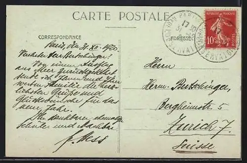 AK Ste-Adresse, La Hève et le Sémaphore, Strassenbahn