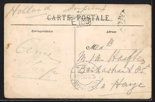 AK Montmartre, Le Pont Caulsincourt, Strassenbahn