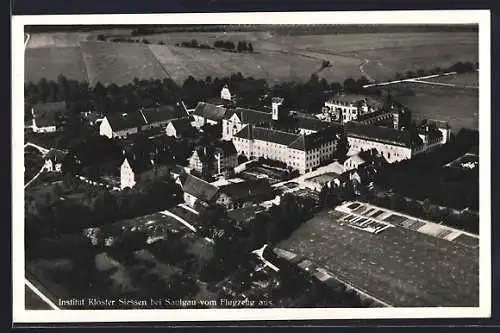 AK Siessen, Institut Kloster Siessen vom Flugzeug aus