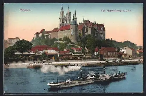 AK Meissen, Kgl. Albrechtsburg u. Dom