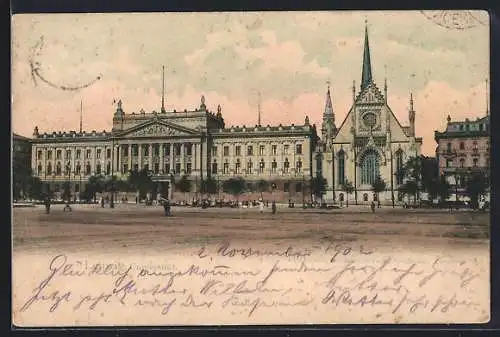 AK Leipzig, Blick auf die Universität