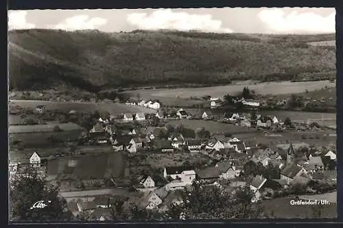 AK Gräfendorf /Ufr., Ortsansicht aus der Vogelschau