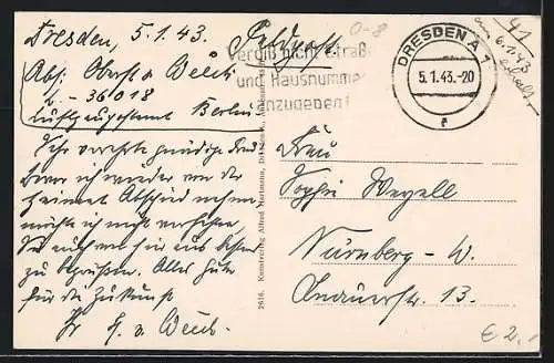 AK Dresden, Am neuen Rathaus