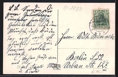 AK Lychen /U.-M., Flusspartie mit Ruderbooten