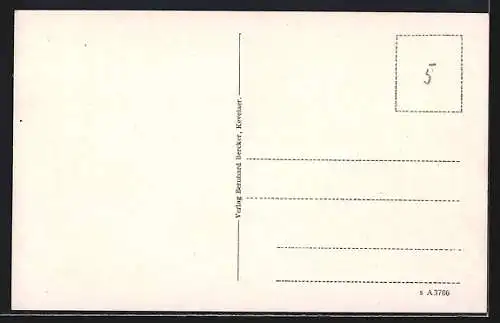 AK Kevelaer, Kreuzweg mit Prozession