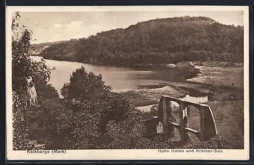 AK Kalkberge /Mark., Hohe Haide und Krämer-See