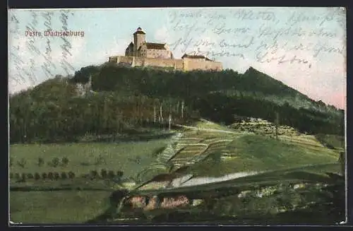 AK Wachsenburg, Blick auf die Veste