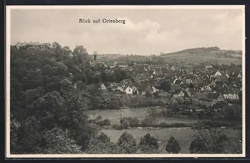 AK Ortenberg / Oberhessen, schöne Gesamtansicht