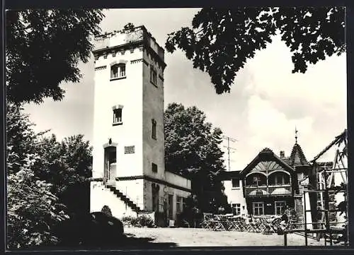 AK Steina / Pulsnitz, Berggaststätte Schwedenstein
