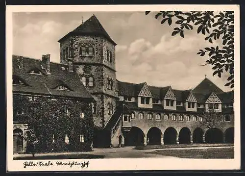 AK Halle /Saale, Moritzburghof