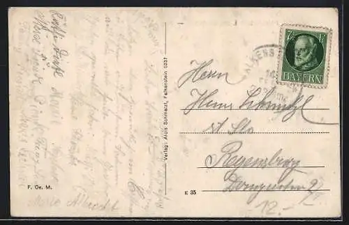 AK Falkenstein i. bayer. Wald, Ansicht der Burg