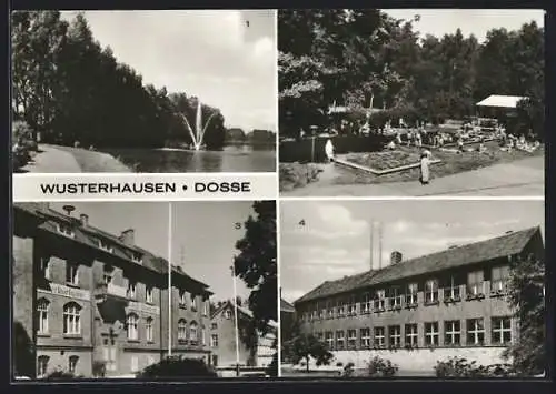 AK Wusterhausen / Dosse, Am See, Kinderkurheim Georgi Dimitroff