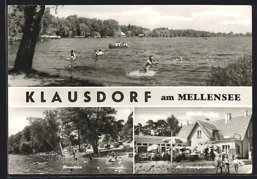 AK Klausdorf am Mellensee, HO-Strandgaststätte, Strandbad