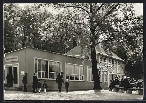 AK Wermsdorf /Kr. Oschatz, HO-Gaststätte Horstseebad