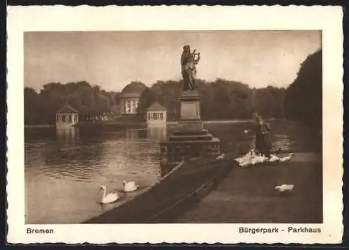 AK Bremen, Bürgerpark und Parkhaus