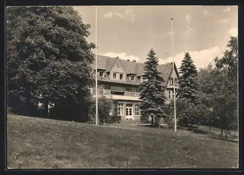 AK Waren /Müritz, Heilstätte Amsee