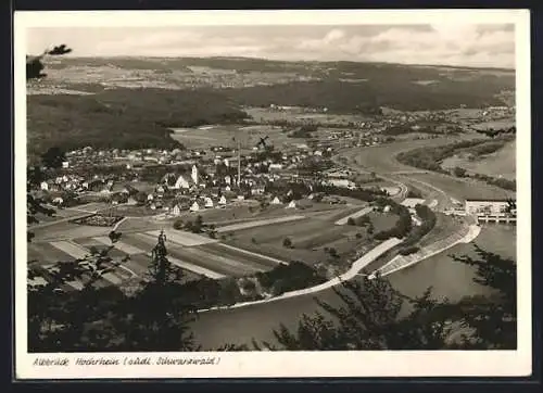 AK Albbruck / Hochrhein, Fliegeraufnahme der Stadt