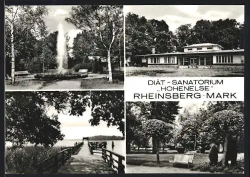 AK Rheinsberg /Mark, Diät-Sanatorium Hohenelse