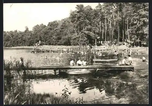AK Zesch, Badestelle am grossen See