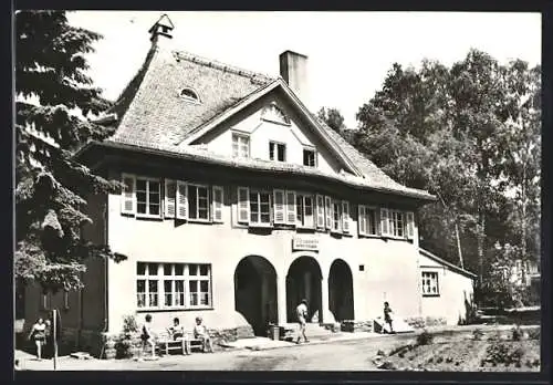 AK Himmelpfort /Gransee, FDGB-Erholungsheim Werner Schaumann