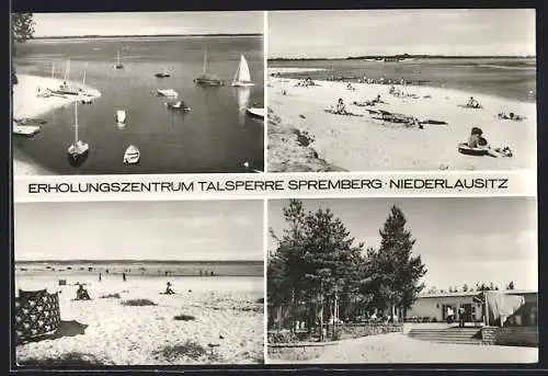 AK Spremberg /Niederlausitz, Erholungszentrum Talsperre mit Gaststätte