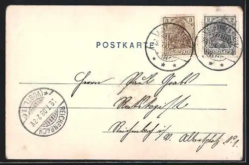 AK Wolkenstein, Flossplatz bei Wolkenstein