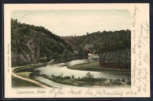 AK Mitweida, Lauenhainer Mühle, Flusspartie
