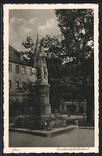AK Jena, Burschenschafts-Denkmal