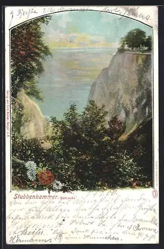 AK Stubbenkammer, Blick in die Schlucht