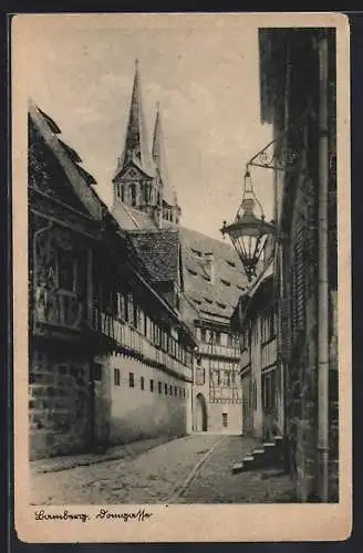 AK Bamberg, Partie in der Domgasse