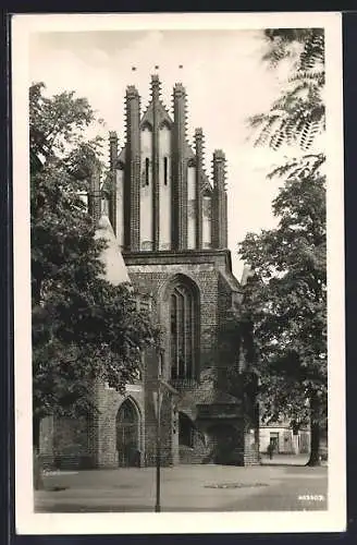 AK Cottbus, Partie an der Oberkirche