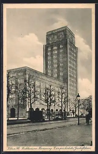 AK Köln-Neustadt, Hochhaus am Hansaring