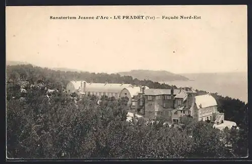 AK Le Pradet, Sanatorium Jeanne d`Arc, Facade Nord-Est