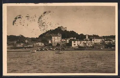 AK Porquerolles, Le Village et le Fort Sainte-Agathe