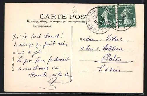 AK Le Pradet, Vue sur la plage Bonette et la côte rocheuse