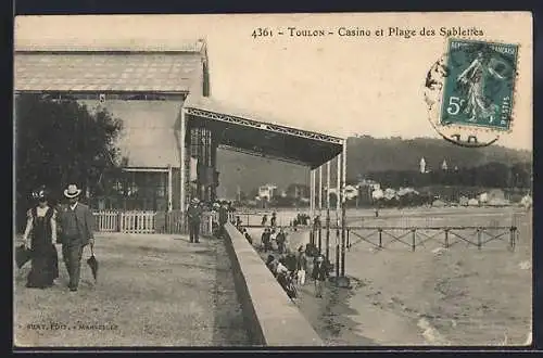 AK Toulon, Casino et Plage des Sablettes