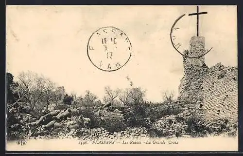 AK Flassans, Les Ruines, La Grande Croix