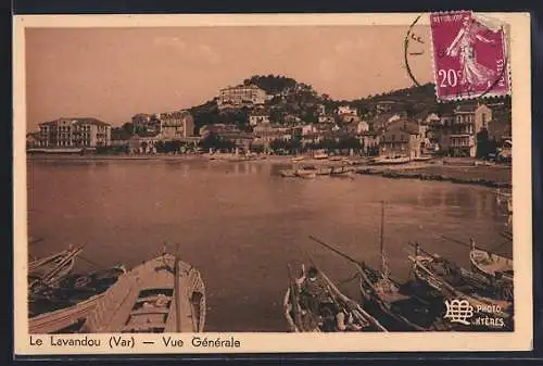 AK Le Lavandou, Vue Générale