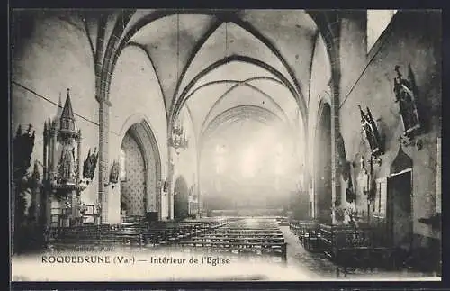 AK Roquebrune, Intérieur de l`Église