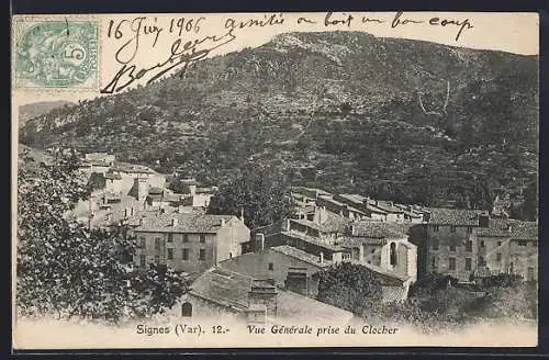 AK Signes, Vue Générale prise du Clocher