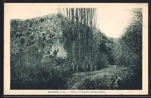 AK Salernes, Vallée et Chapelle St-Barthélémy