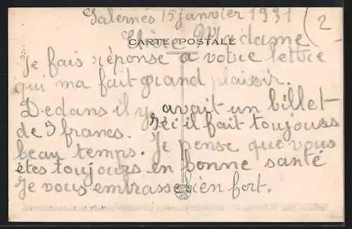 AK Salernes, Vallée et Chapelle St-Barthélémy