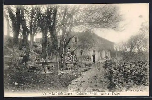 AK La Sainte-Baume, Restaurant Portalier au Plan d`Aups