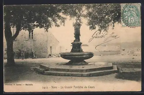 AK Nans, La Grande Fontaine du Cours
