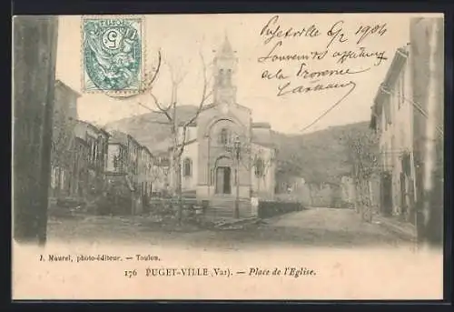 AK Puget-Ville, Place de l`Église