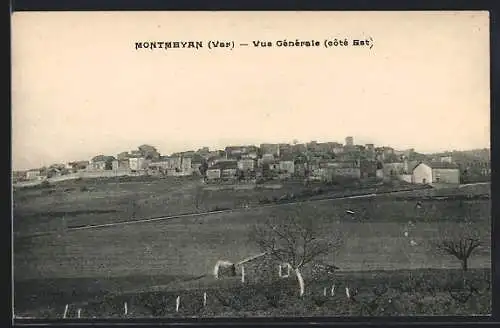 AK Montmeyan, Vue Générale (côté Est)