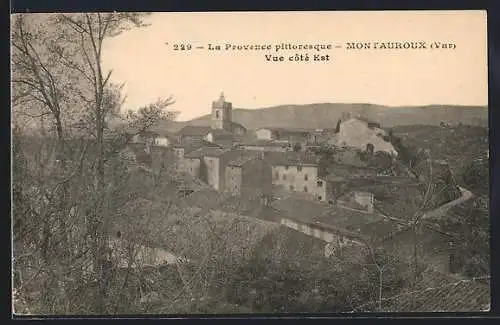 AK Montauroux, Vue côté Est