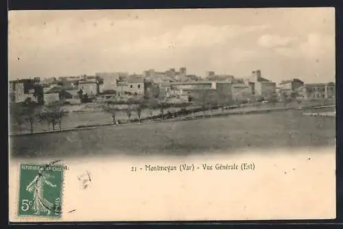 AK Montmeyan, Vue Générale (Est)