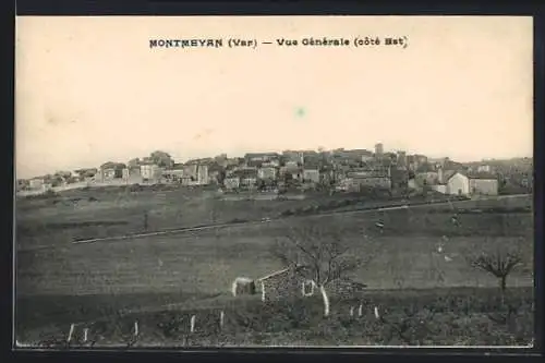 AK Montmeyan, Vue Générale (côté Est)